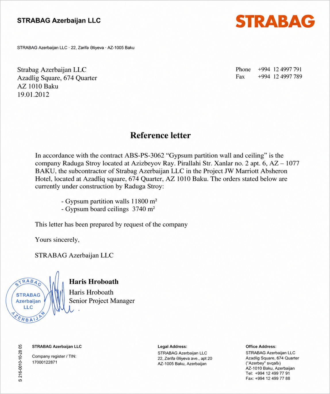 STRABAG Azerbaijan LLC