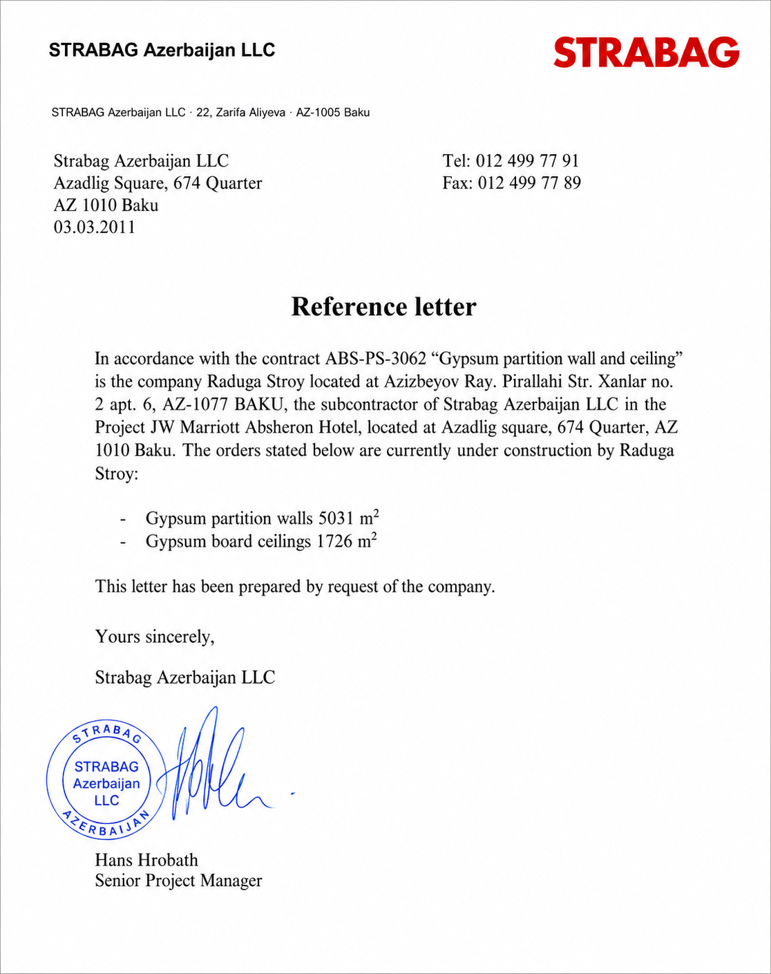 STRABAG Azerbaijan LLC