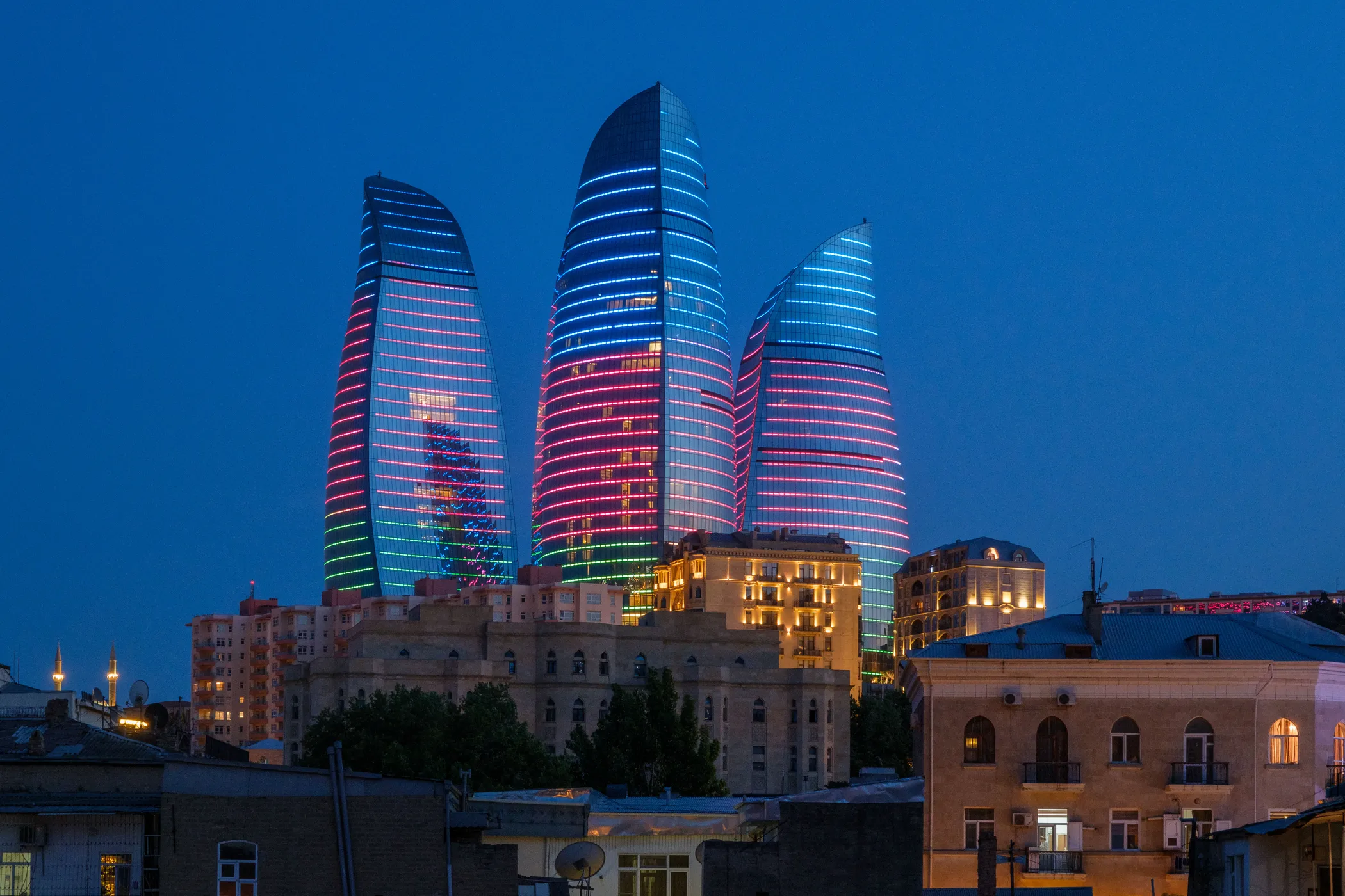 Flame Towers, Baku